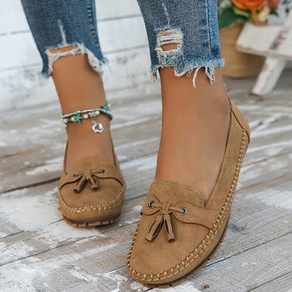 KAREN - Bequeme, weiche Loafers im Vintage-Stil