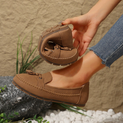 KAREN - Bequeme, weiche Loafers im Vintage-Stil