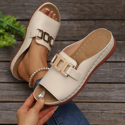 MANA - Orthopädische Wedgesandalen