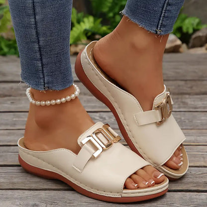 MANA - Orthopädische Wedgesandalen