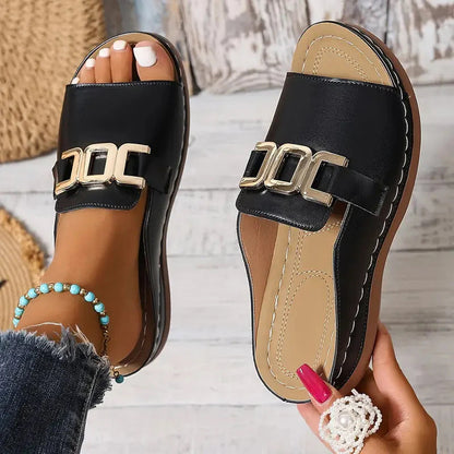 MANA - Orthopädische Wedgesandalen