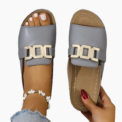 MANA - Orthopädische Wedgesandalen