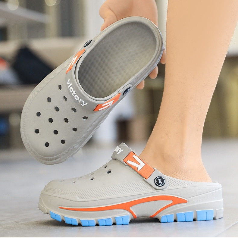 SUMMERSTEP - Atmungsaktive Slip-On-Sandalen