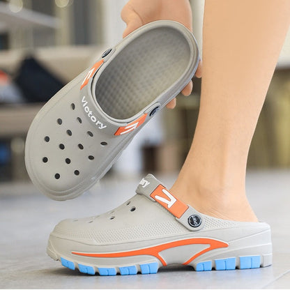 SUMMERSTEP - Atmungsaktive Slip-On-Sandalen