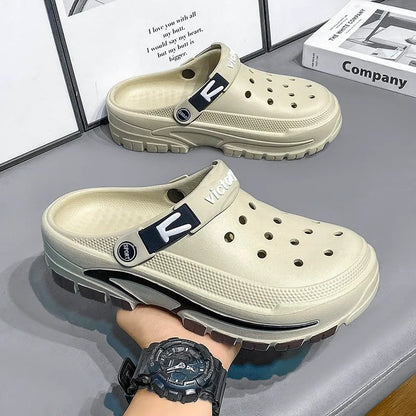SUMMERSTEP - Atmungsaktive Slip-On-Sandalen