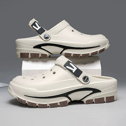 SUMMERSTEP - Atmungsaktive Slip-On-Sandalen