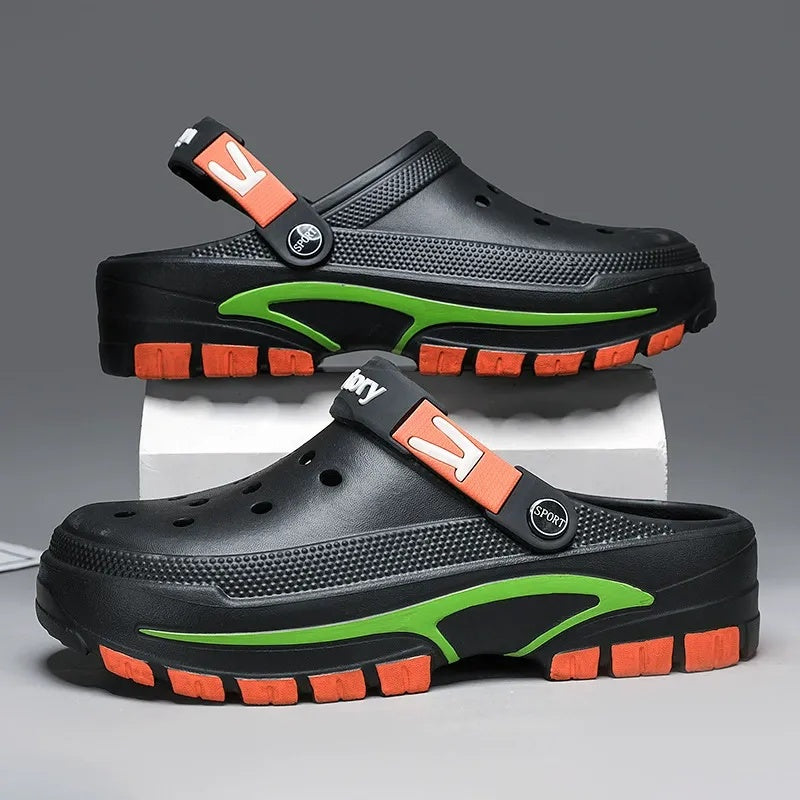 SUMMERSTEP - Atmungsaktive Slip-On-Sandalen