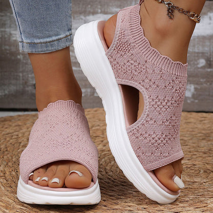 GERTRUDE - Plateau-Sandalen
