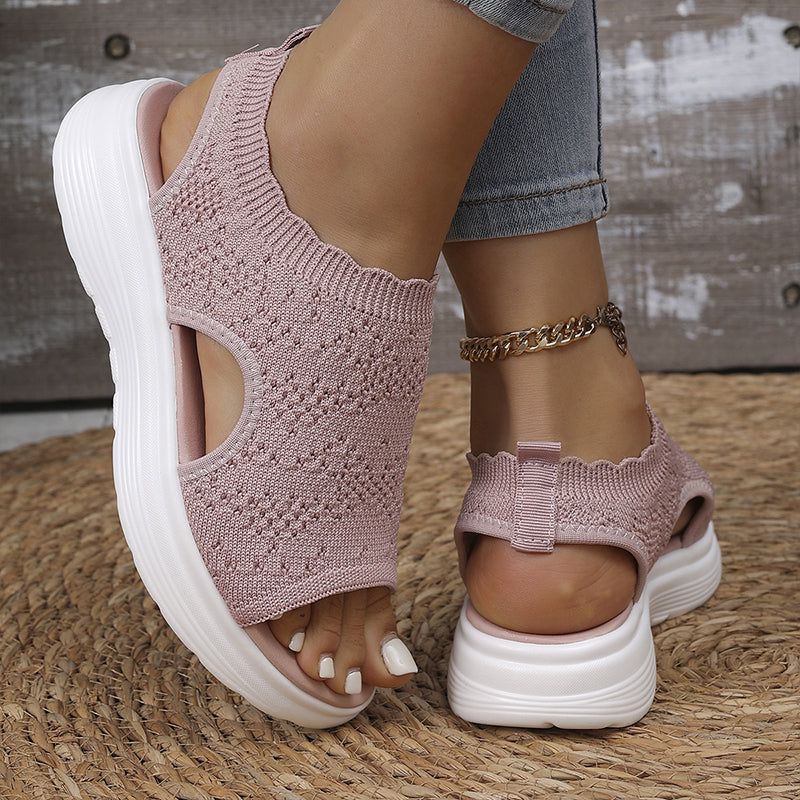 GERTRUDE - Plateau-Sandalen