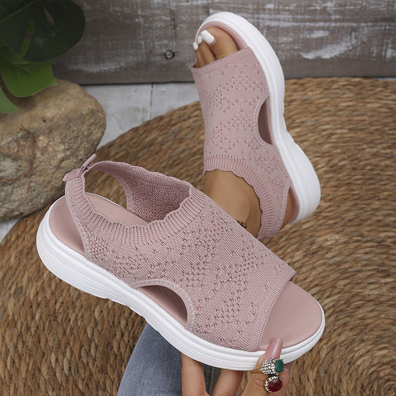 GERTRUDE - Plateau-Sandalen