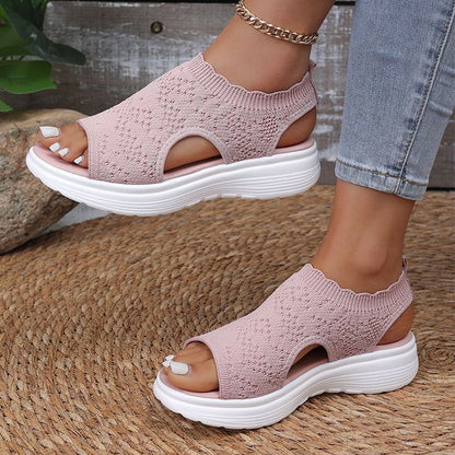 GERTRUDE - Plateau-Sandalen