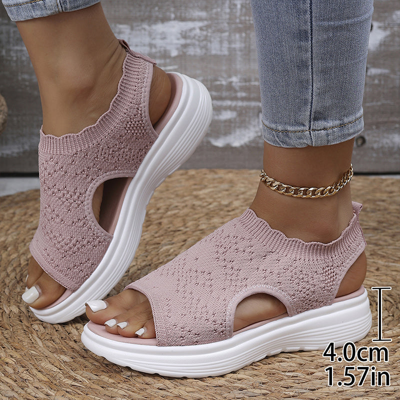 GERTRUDE - Plateau-Sandalen
