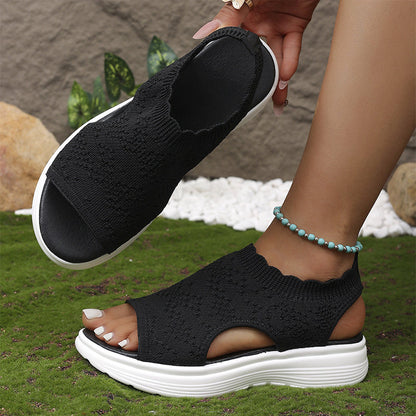 GERTRUDE - Plateau-Sandalen