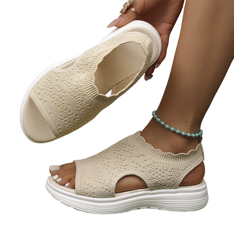 GERTRUDE - Plateau-Sandalen