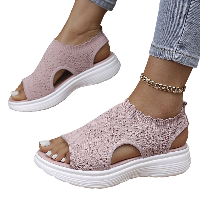 GERTRUDE - Plateau-Sandalen