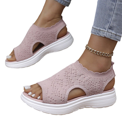 GERTRUDE - Plateau-Sandalen