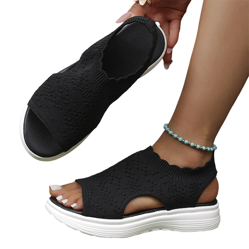 GERTRUDE - Plateau-Sandalen
