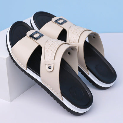 ALBERT - Leder Slip-On Sandalen