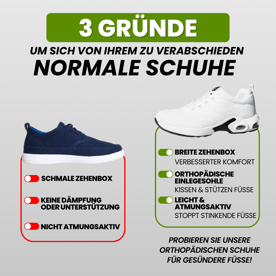 STEPFREE™ | Ergonomische Schmerzlinderungs-Schuhe
